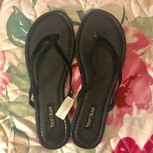 White House Black Market flip flops